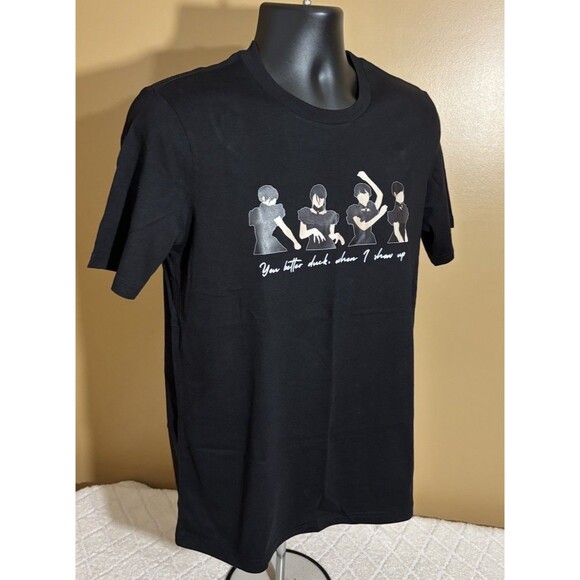 Wednesday Addams Netflix Series You Better Duck When I Show Up Dance Tee Size M - Picture 3 of 14